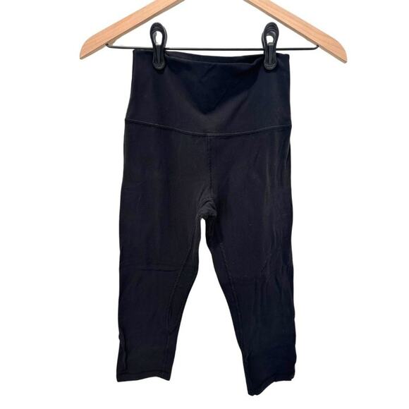 Lululemon Align™ High-Rise Crop 17" Black 4 - Picture 8 of 9
